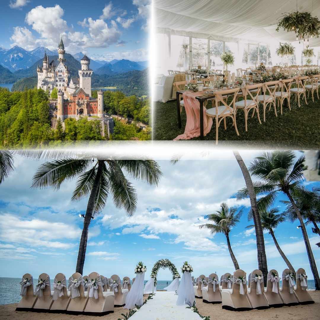 Traumhafte Hochzeitslocation finden: Tipps für die perfekte Wahl