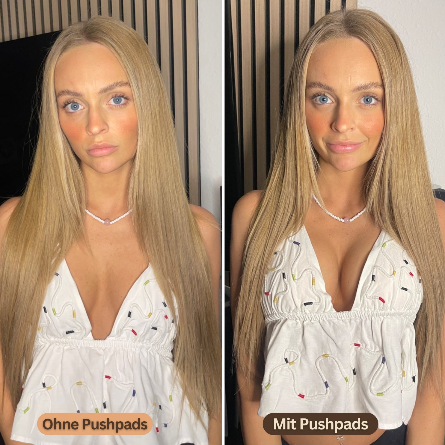 Push Up Pads Monoka White Emotions