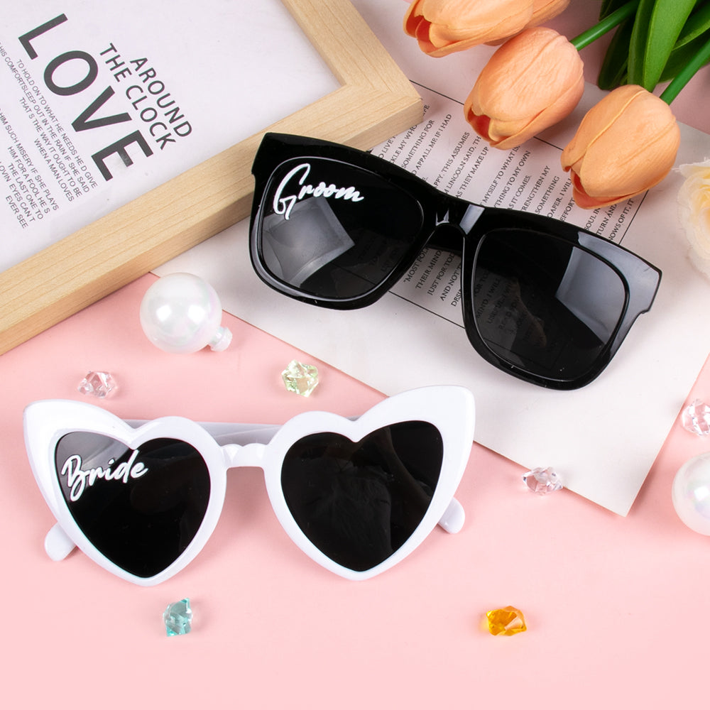 Sonnenbrille Braut Bräutigam