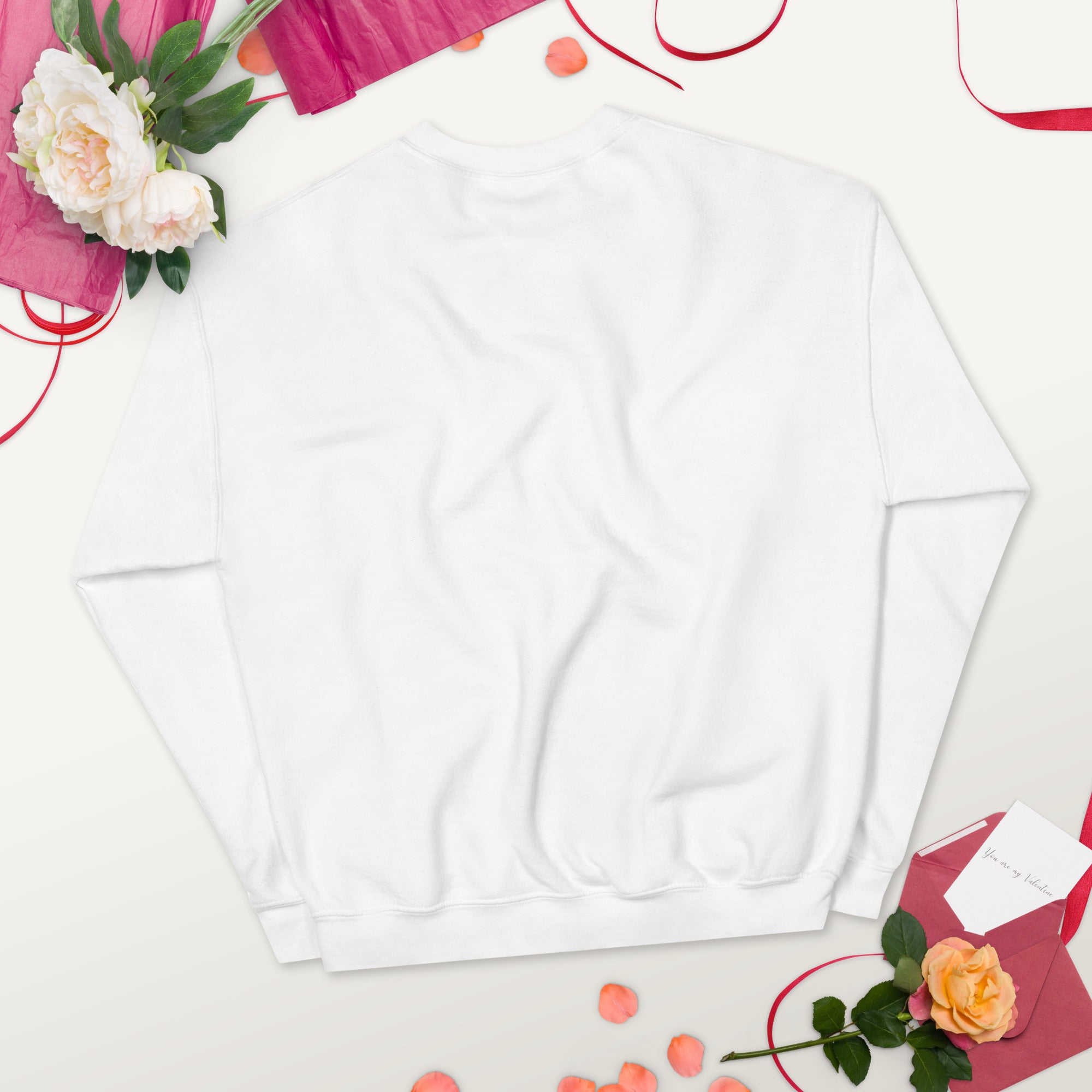Unisex-Pullover White Emotions