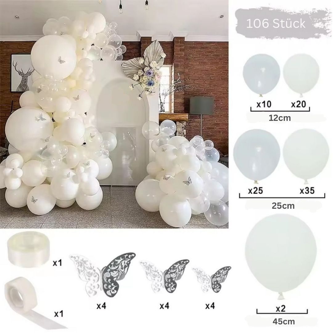 Hochzeit Deko Ballons