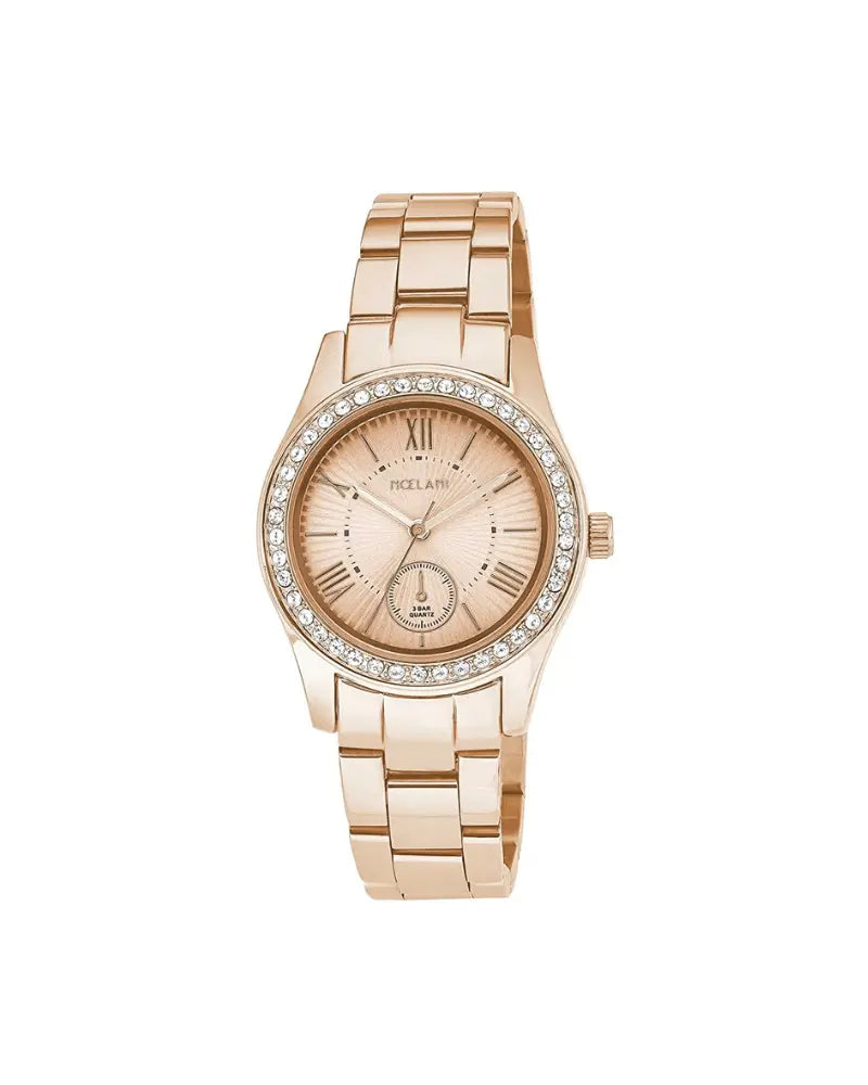 Noelani Damen Armbanduhr Rosegold l Swarovski Kristalle NOELANI