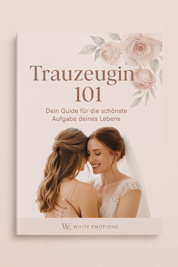 TRAUZEUGIN 101 – DEIN GUIDE FÜR DIE SCHÖNSTE AUFGABE DEINES LEBENS White Emotions