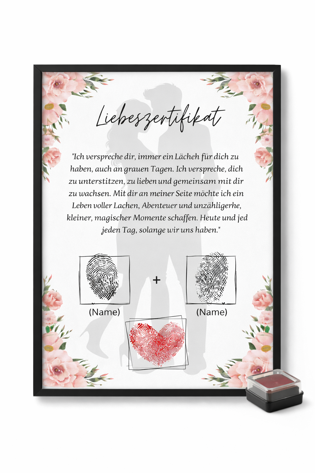Liebeszertifikat – Eure Liebe für immer festgehalten