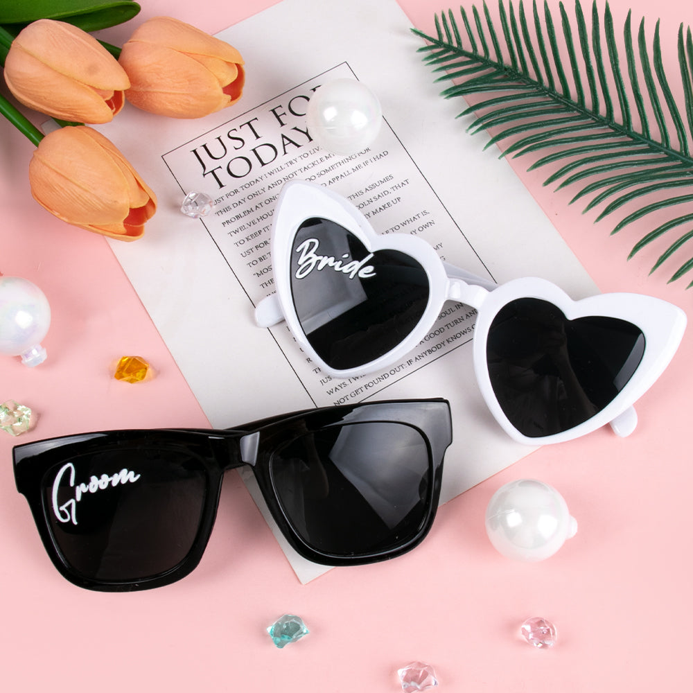 Sonnenbrille Braut Bräutigam