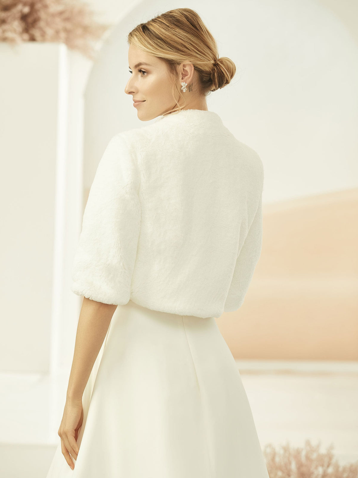 Braut-Jacke E307 Detailansicht