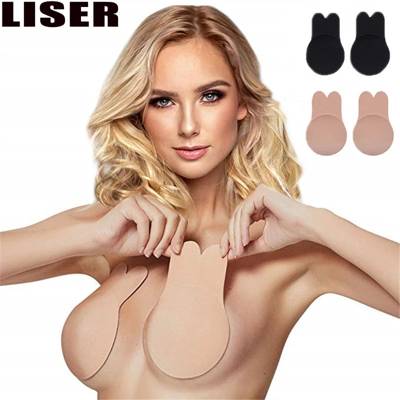 Klebe BH | Push Up | Nippel Cover White Emotions